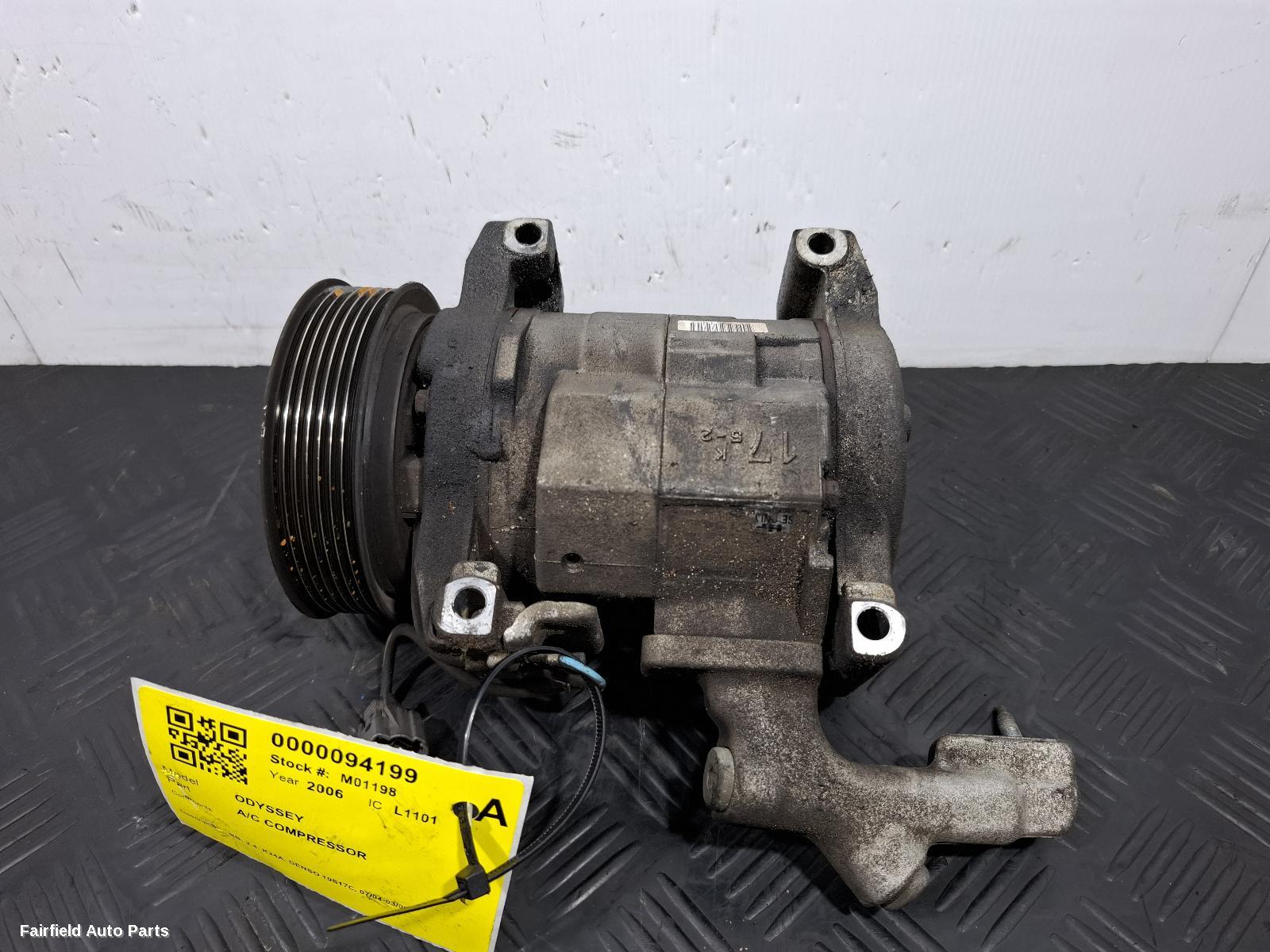 2004-2009 Honda Odyssey A C Compressor