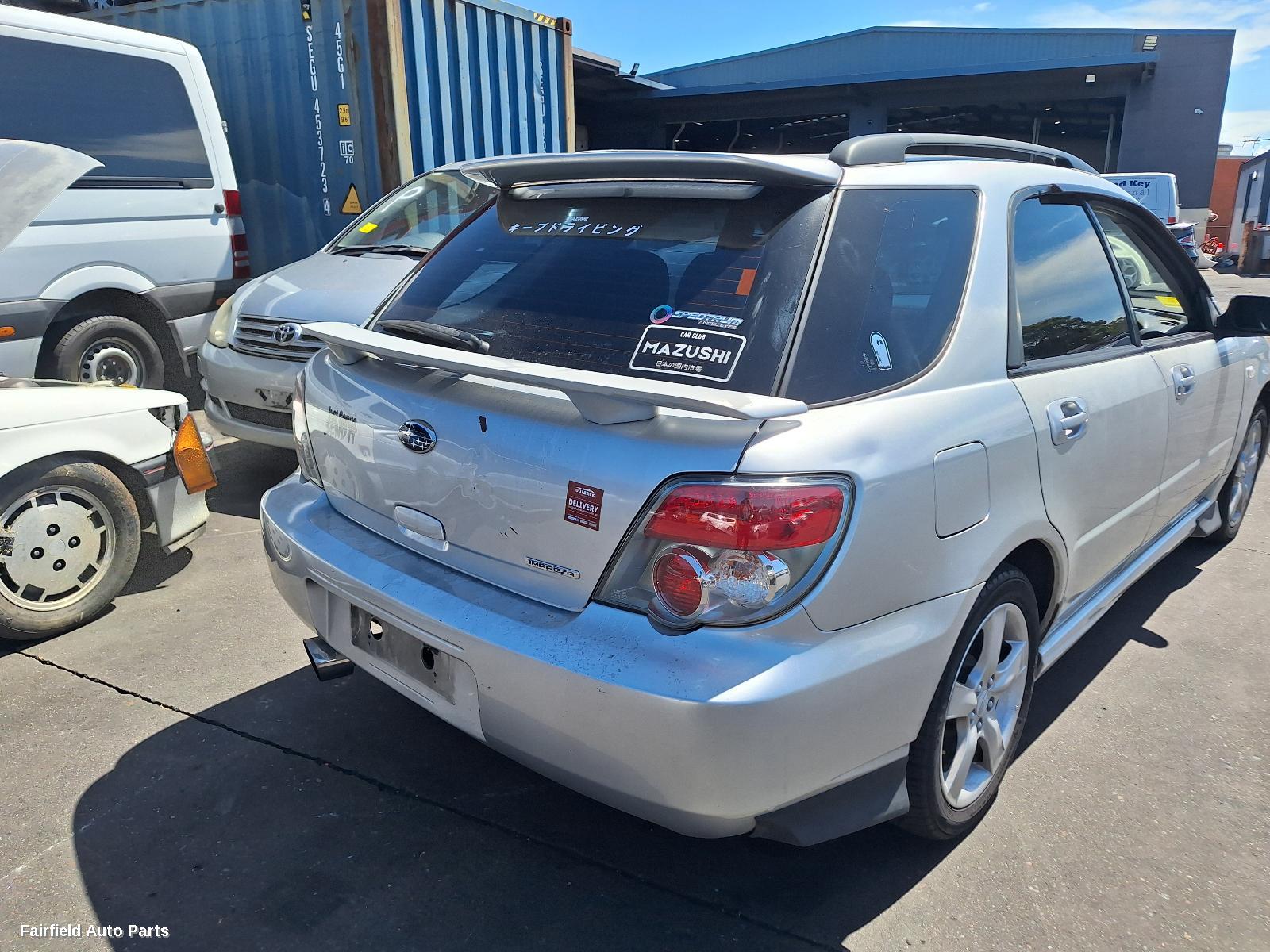 2005 Subaru Impreza Left Taillight
