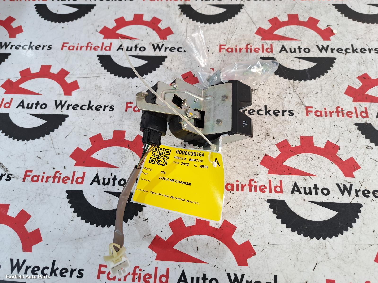 2012-2015 Hyundai I20 Door Boot Gate Lock