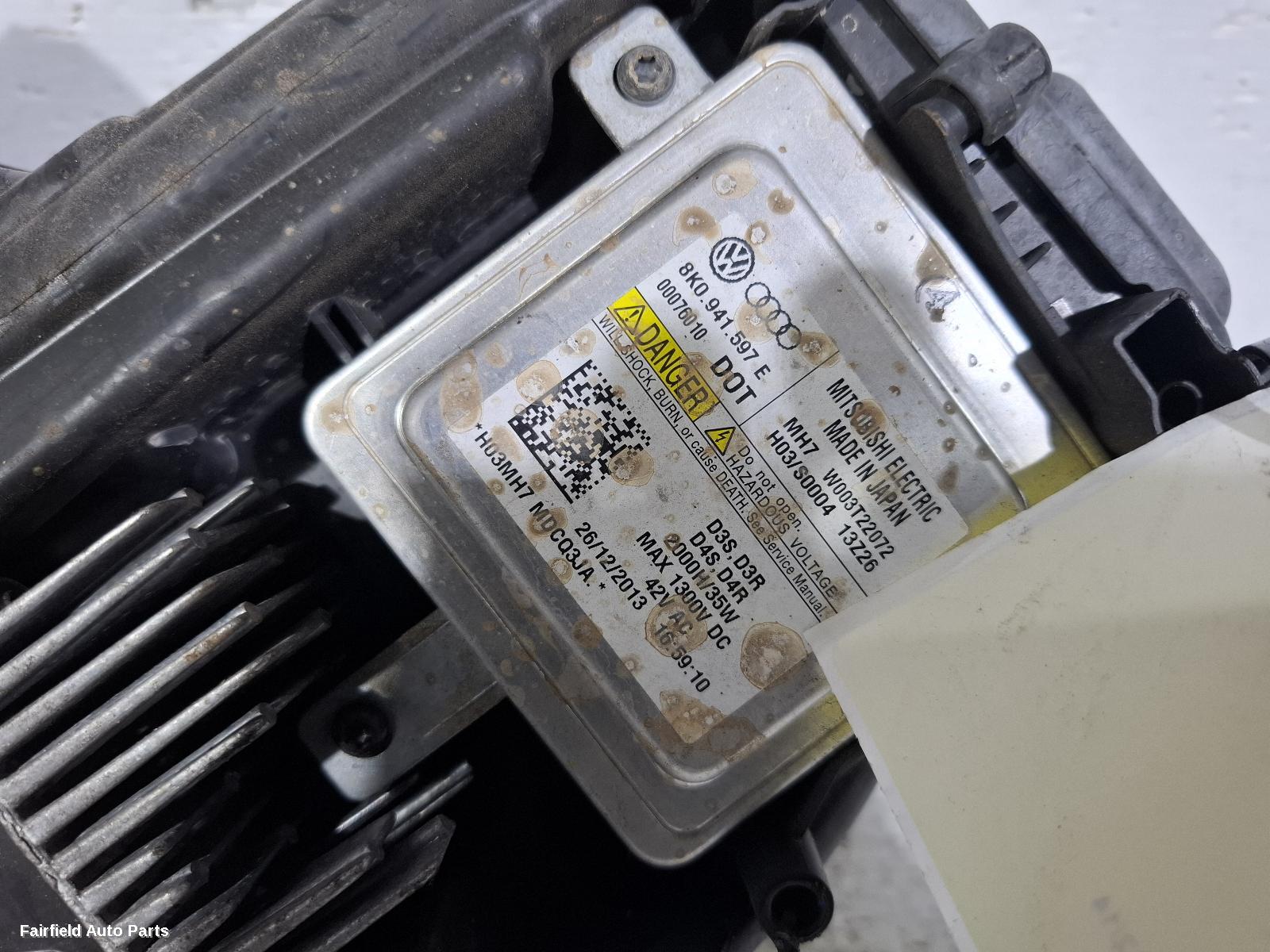 2010-2014 Audi A1 Right Headlamp