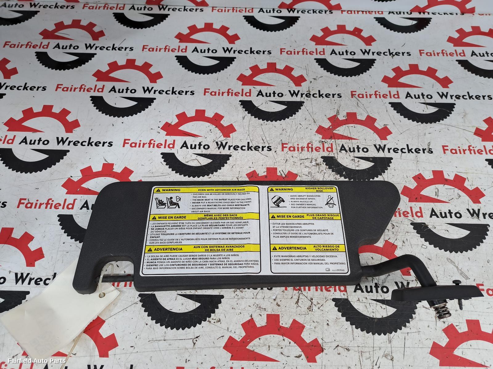 2007-2018 Jeep Wrangler Sunvisor