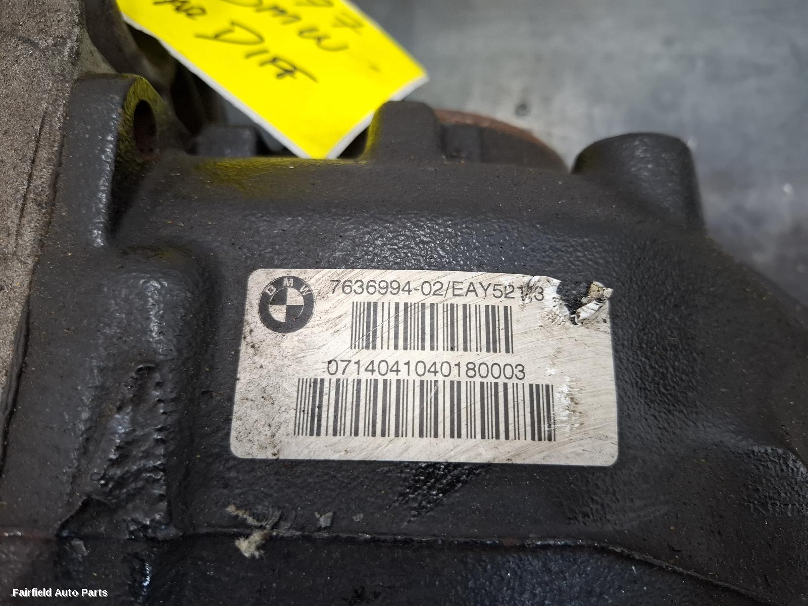 2013-2018 Bmw X5 Differential Centre