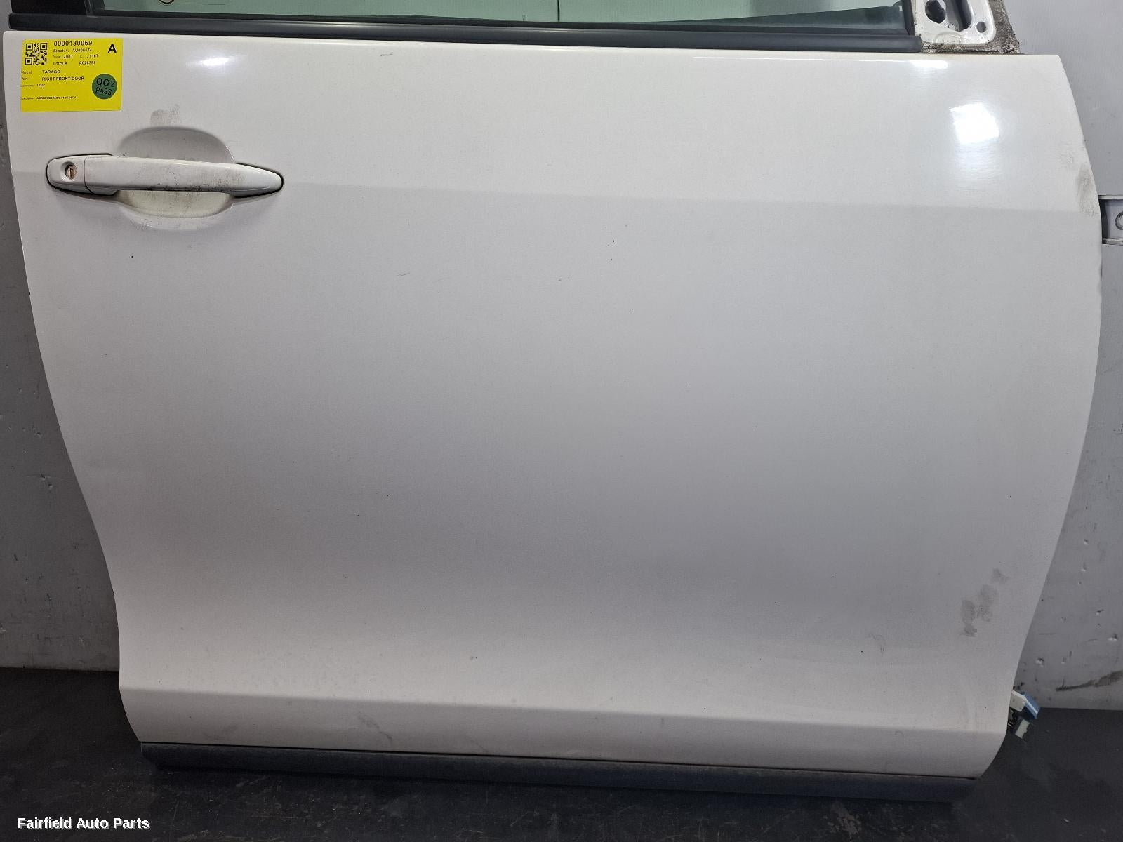 2006-2020 Toyota Tarago Right Front Door