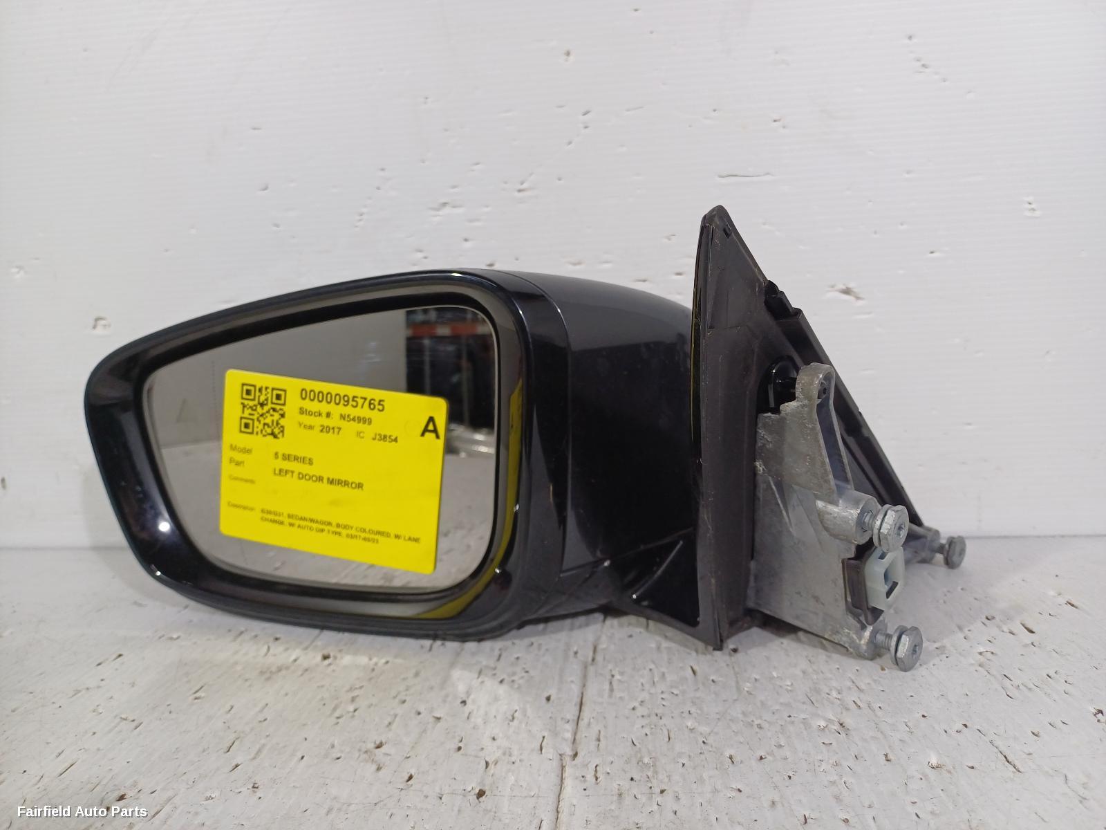 2017-2023 Bmw 5 Series Left Door Mirror