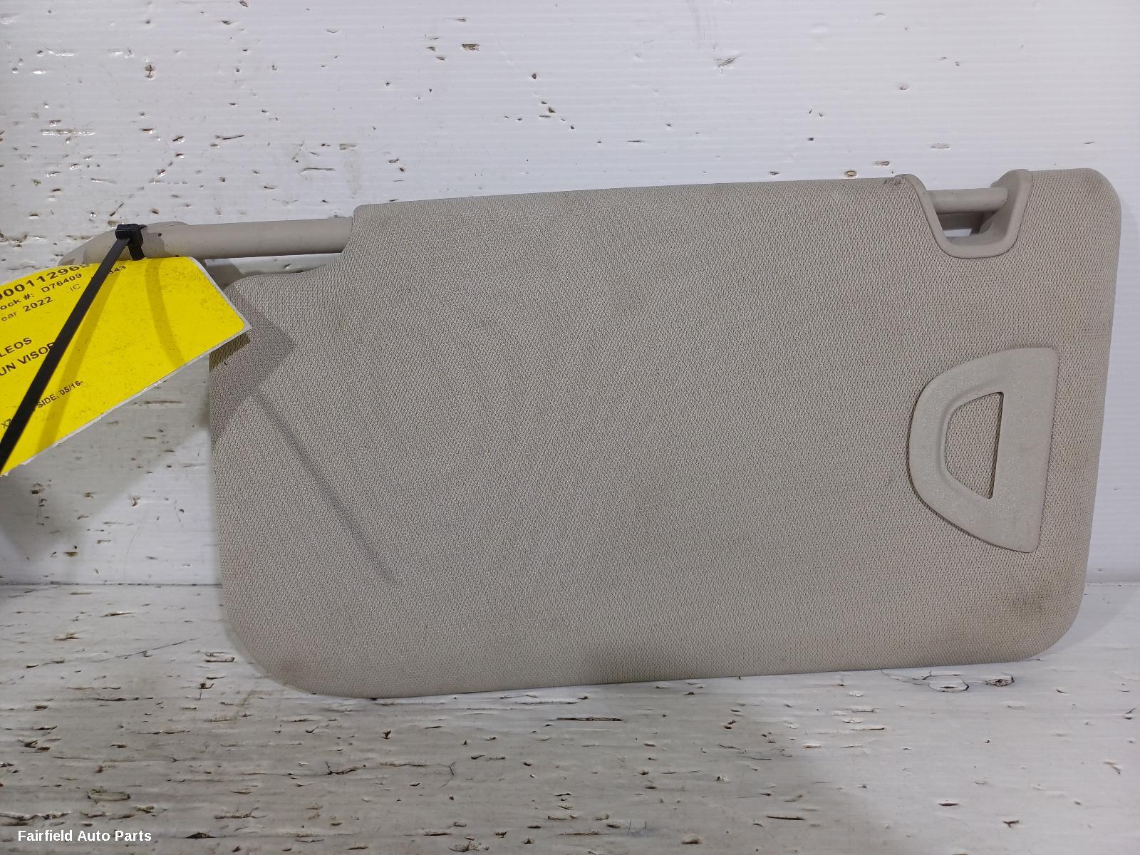 2016-2026 Renault Kaleos Sunvisor