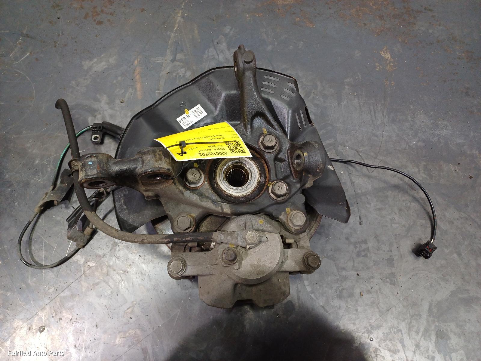 2018-2026 Toyota Corolla Right Front Hub Assembly