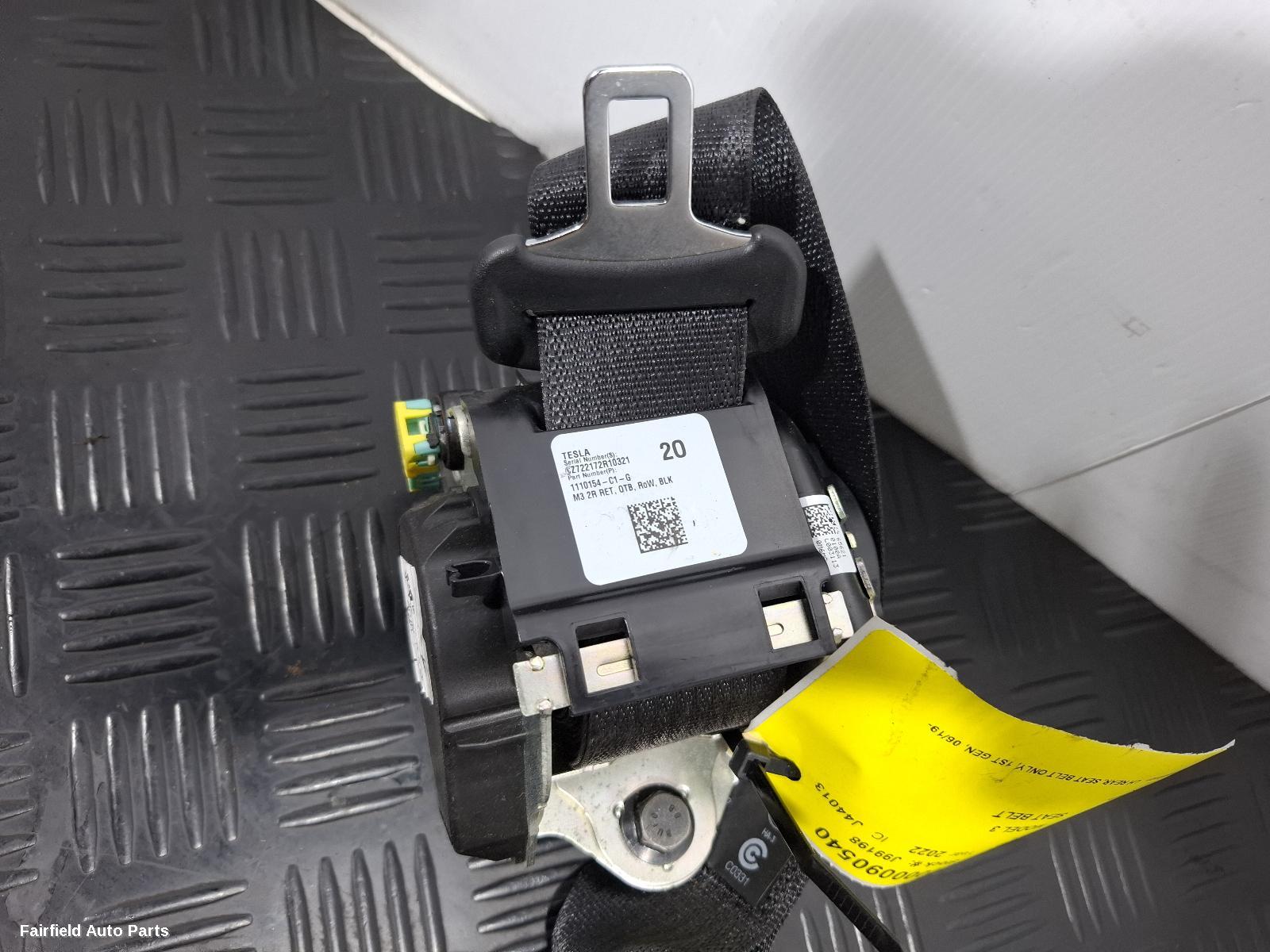 2019-2024 Tesla Model 3 Seatbelt Stalk