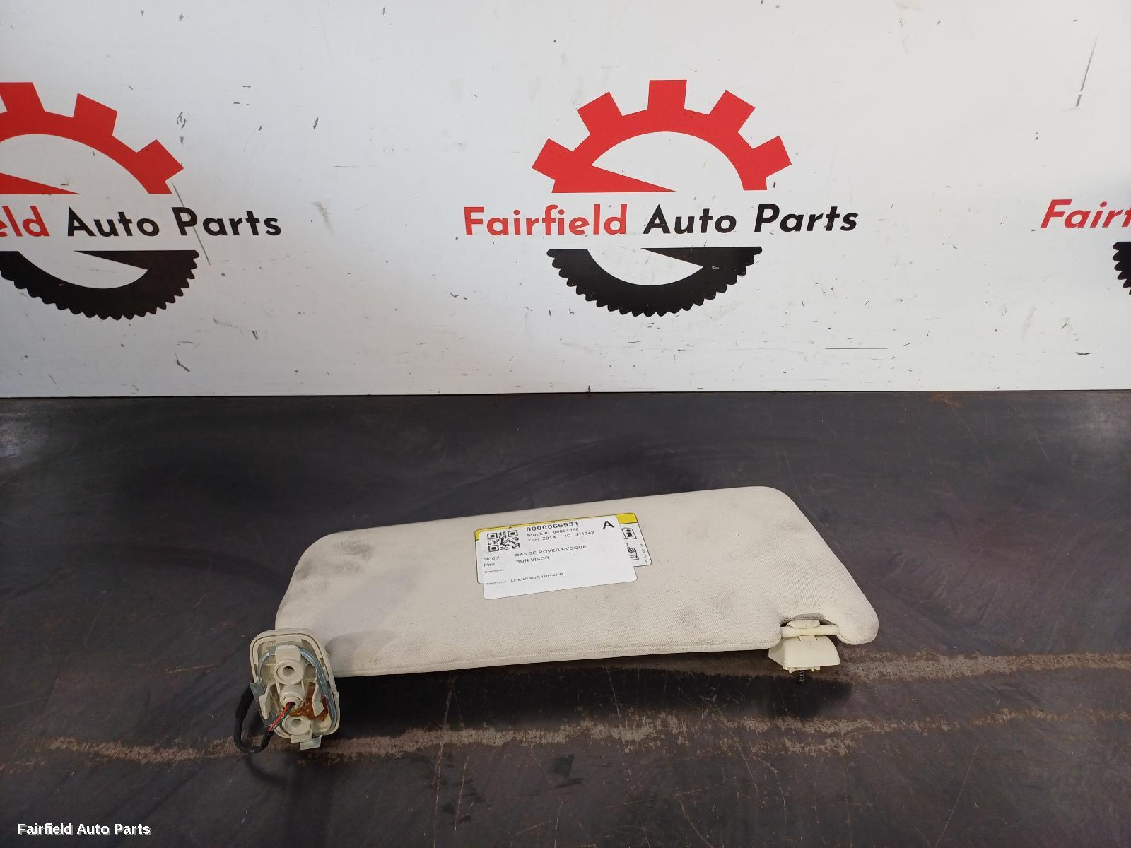 2011-2019 Land Rover Rangerover Evoque Sunvisor