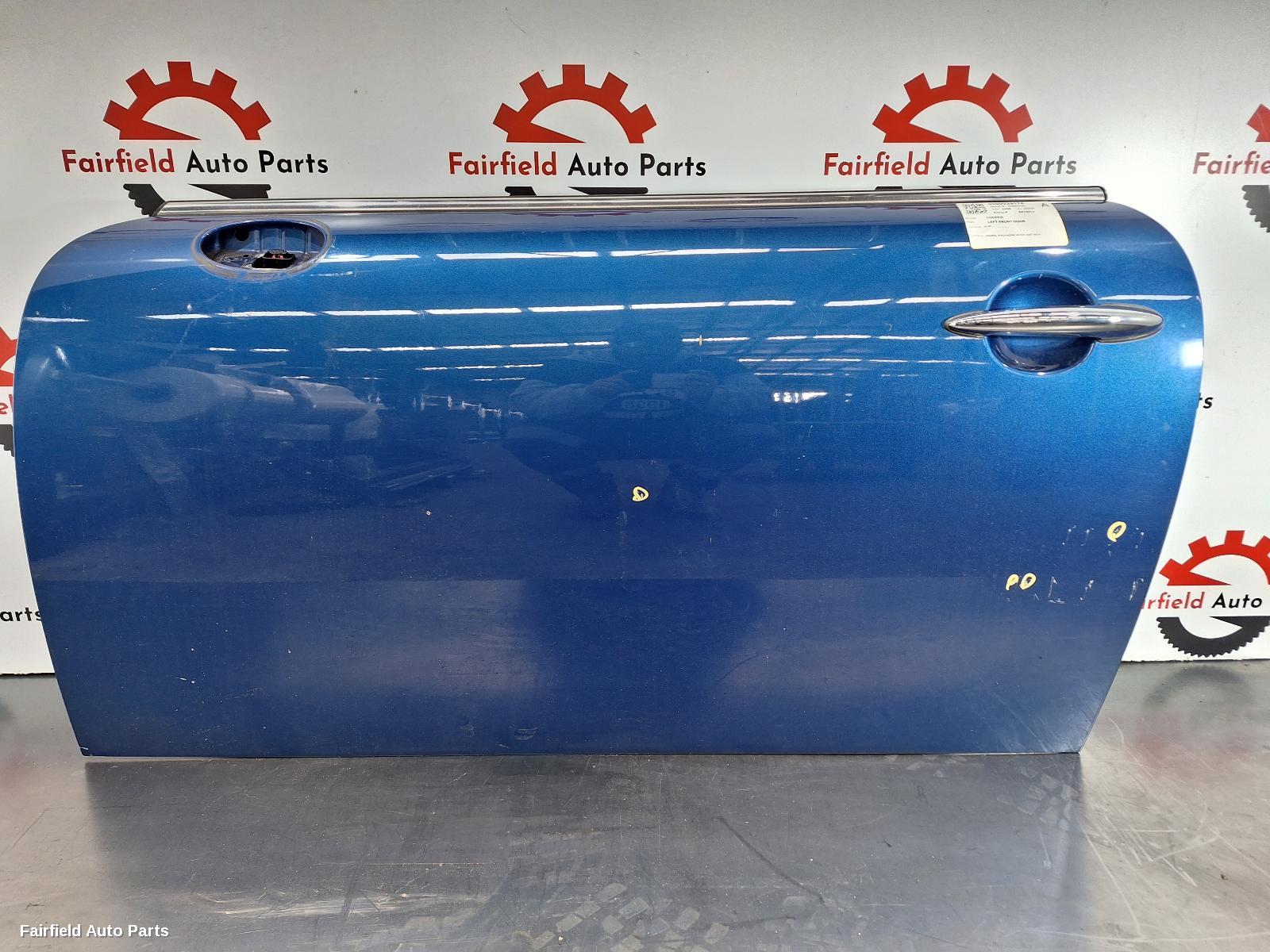 2008 Mini Cooper Left Front Door