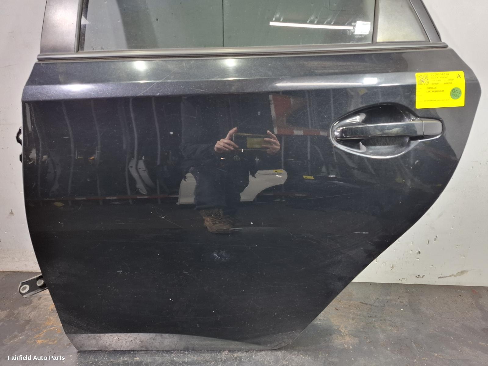 2012-2018 Toyota Corolla Left Rear Door Sliding