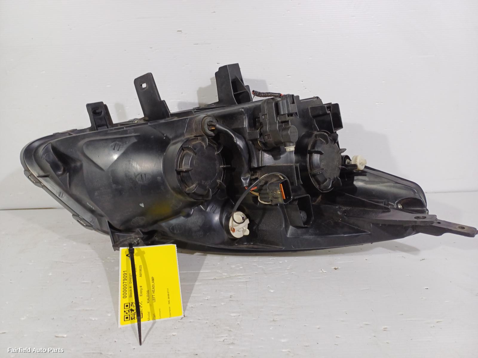 2008-2011 Renault Kaleos Left Headlamp