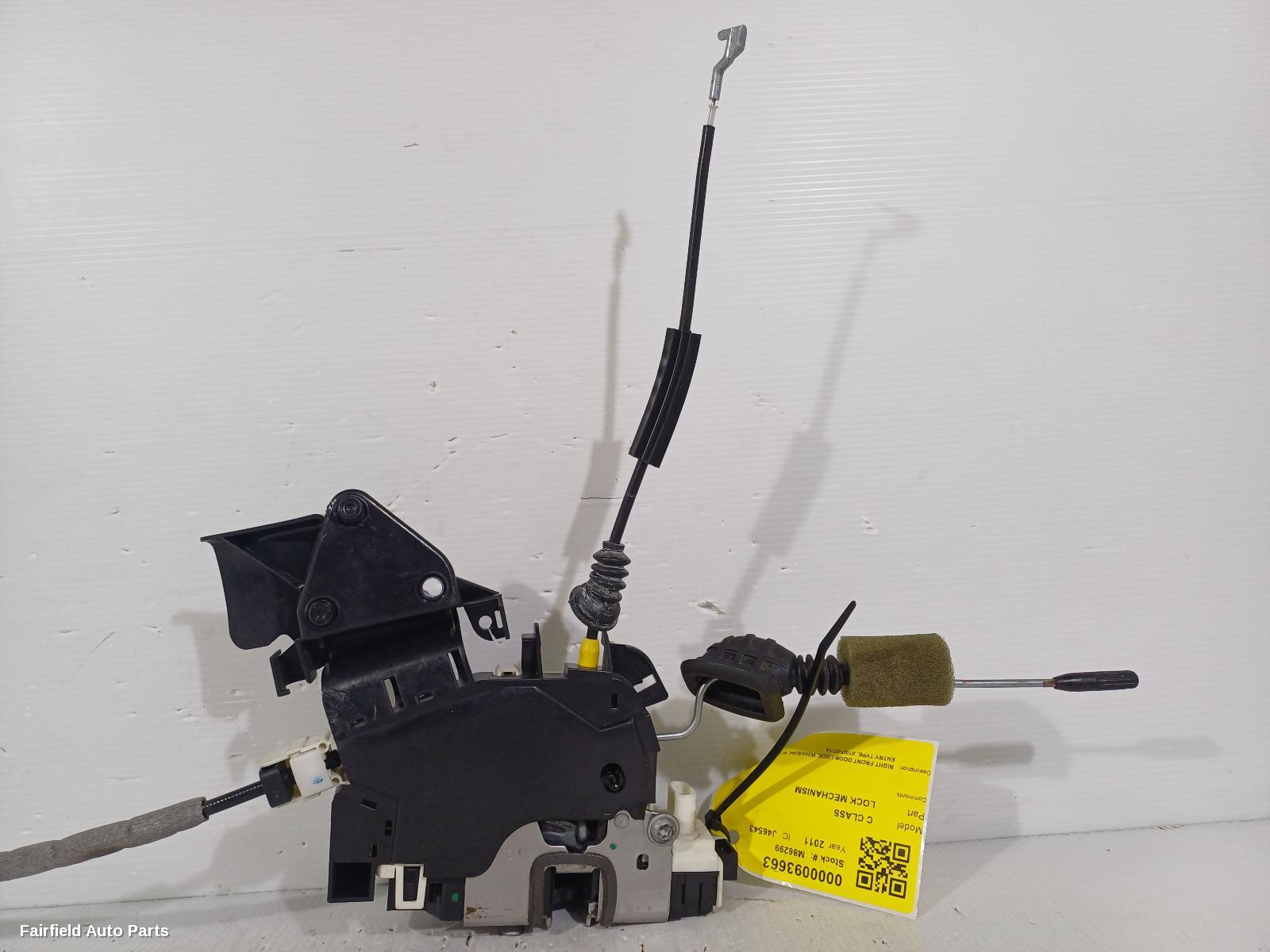 2007-2014 Mercedes C Class Door Boot Gate Lock
