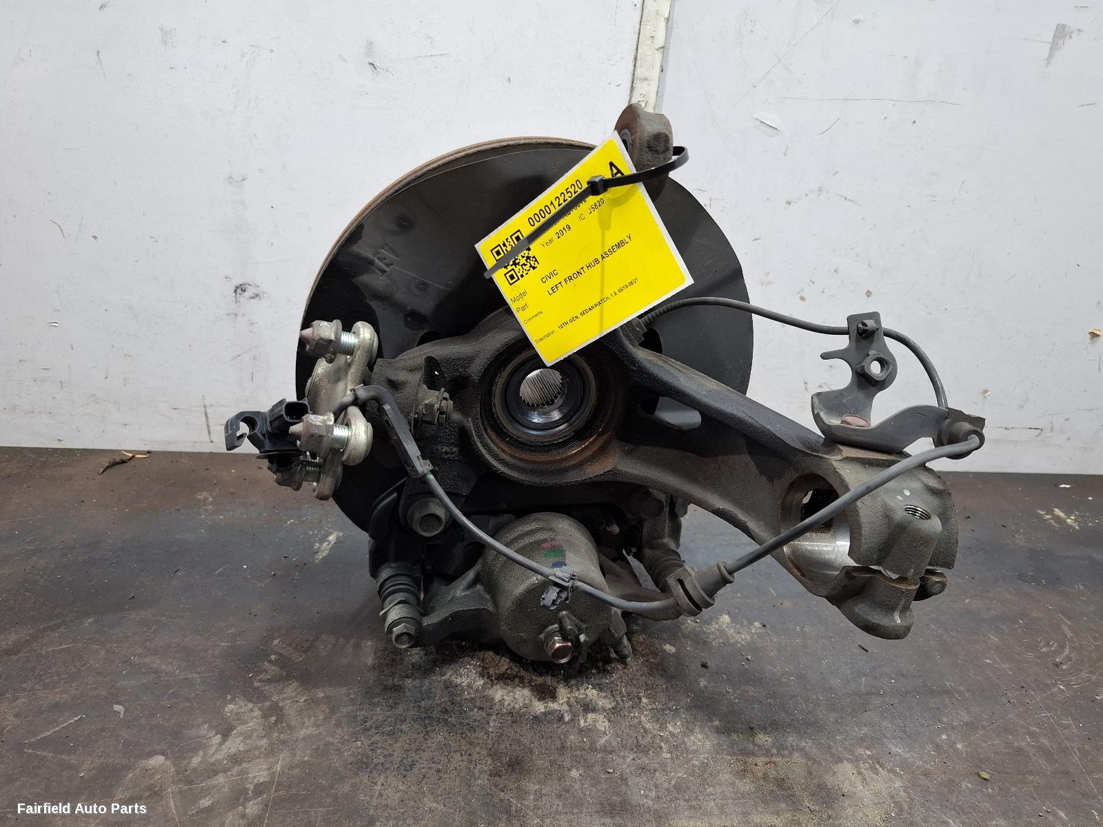 2016-2021 Honda Civic Left Front Hub Assembly