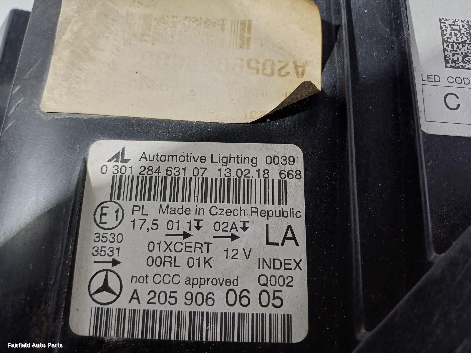 2015-2025 Ldv G10 Left Taillight