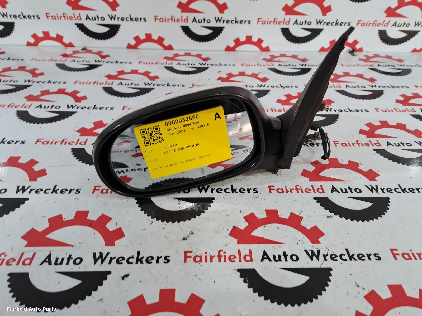 2001 Nissan Pulsar Left Door Mirror