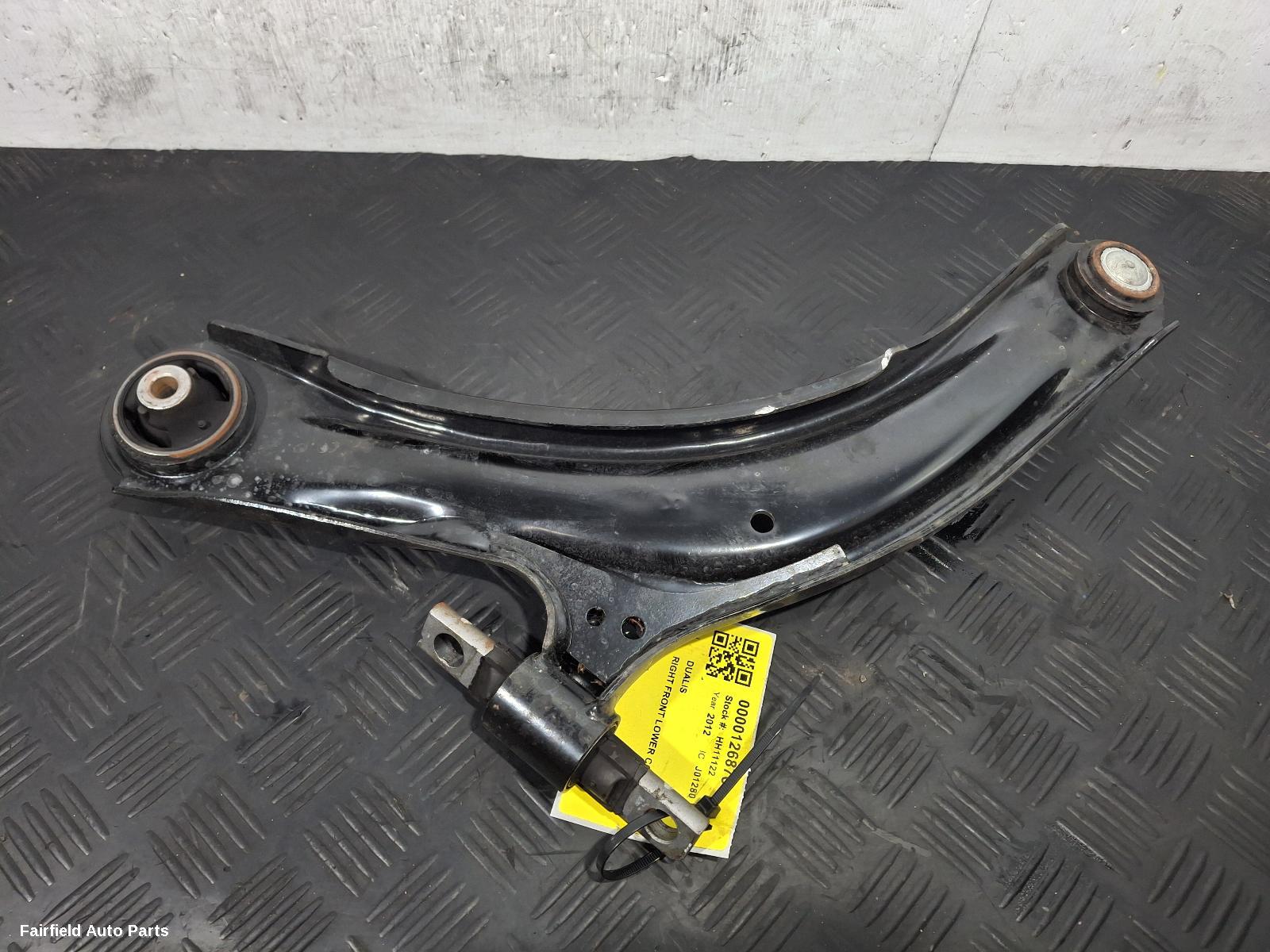 2007-2014 Nissan Dualis Right Front Lower Control Arm
