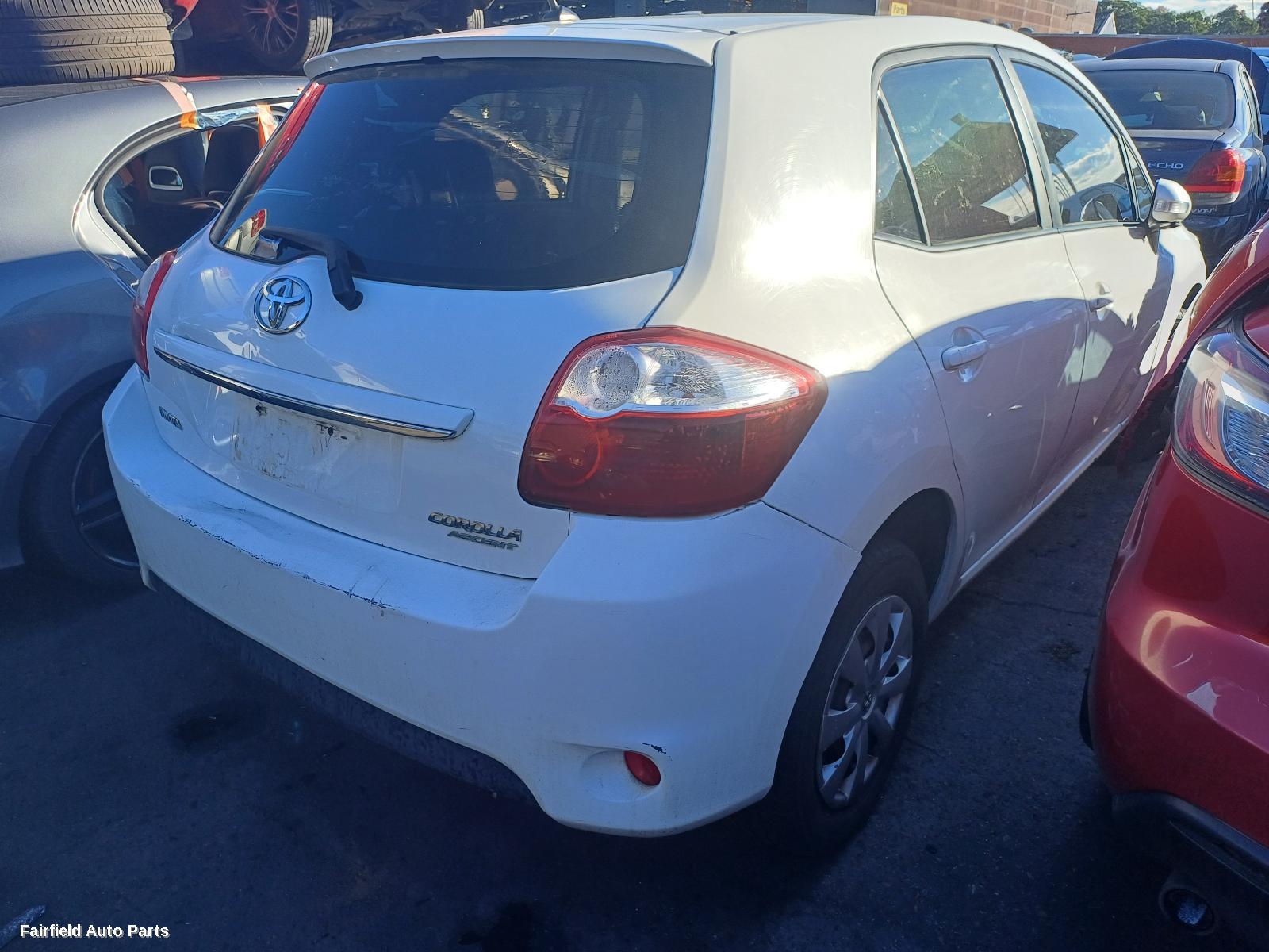 2010 Toyota Corolla Radiator Support