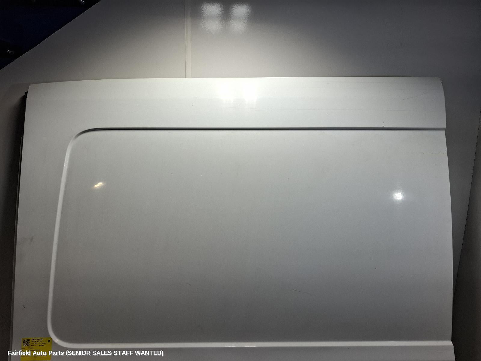 2019 Ford Transit Right Rear Door Sliding