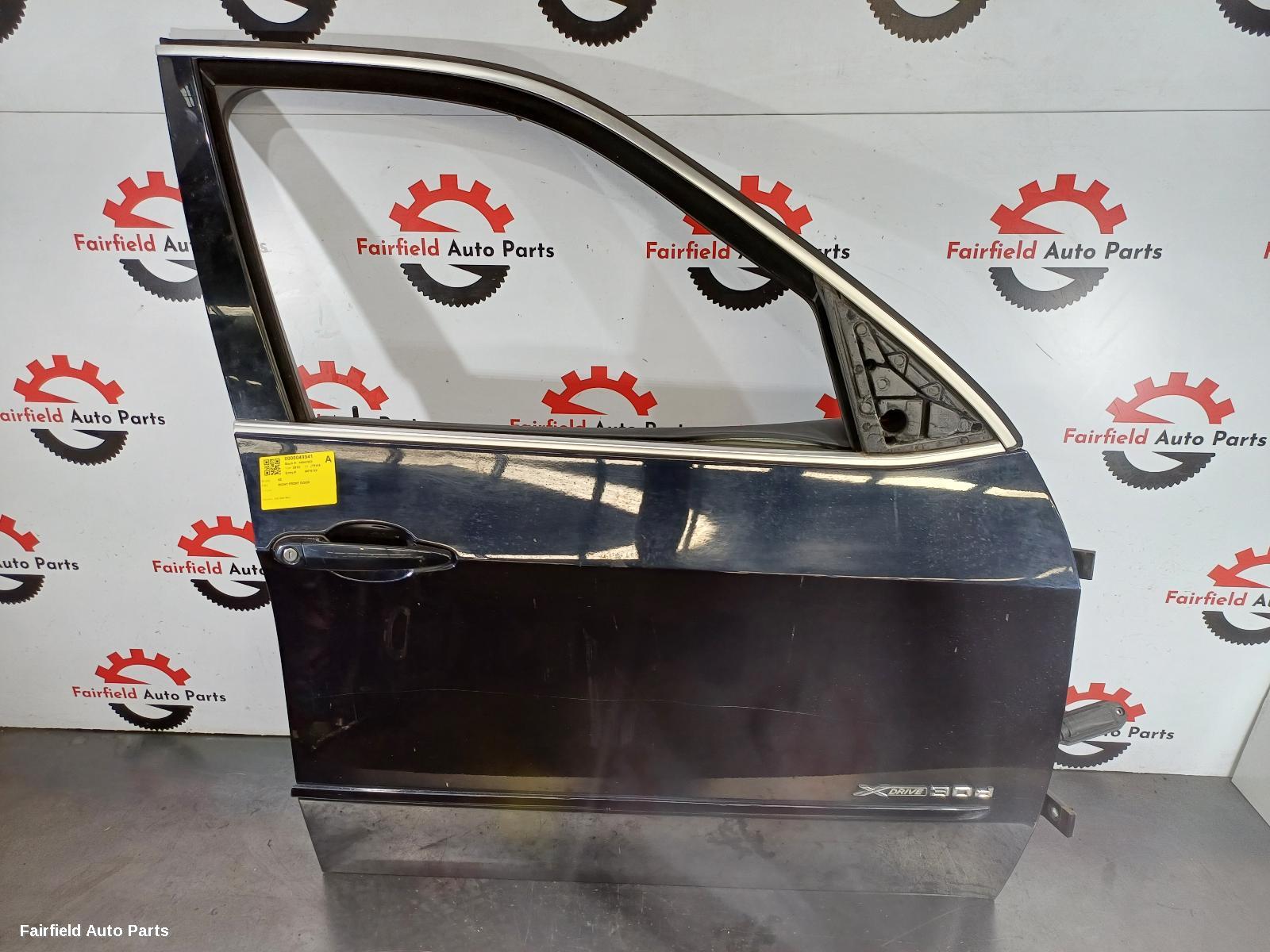 2010 Bmw X5 Right Front Door