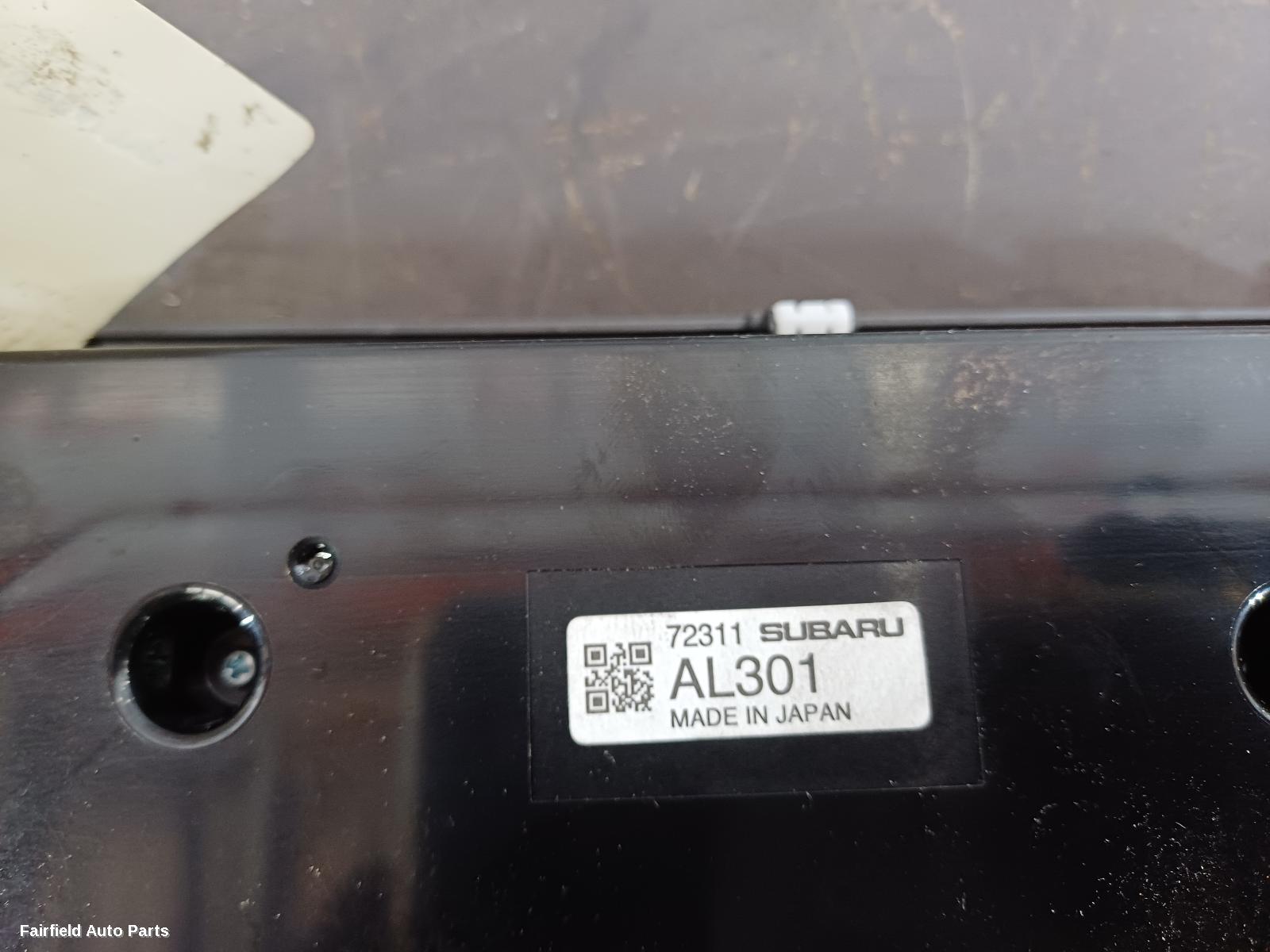 2014-2021 Subaru Liberty Heater Ac Controls