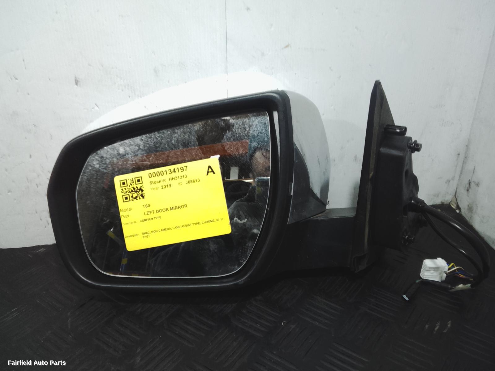 2017-2021 Ldv T60 Left Door Mirror