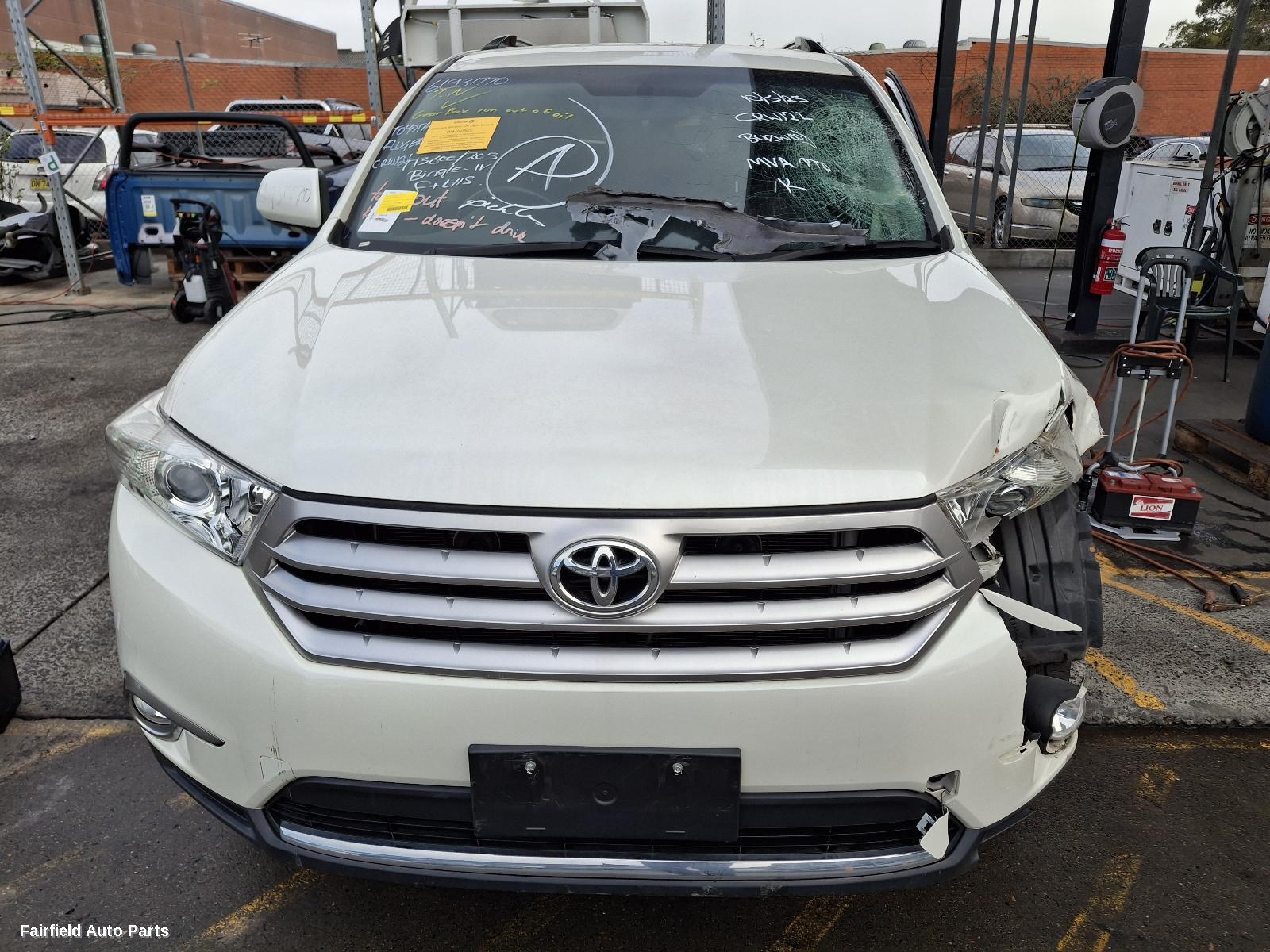2012 Toyota Kluger A C Condenser