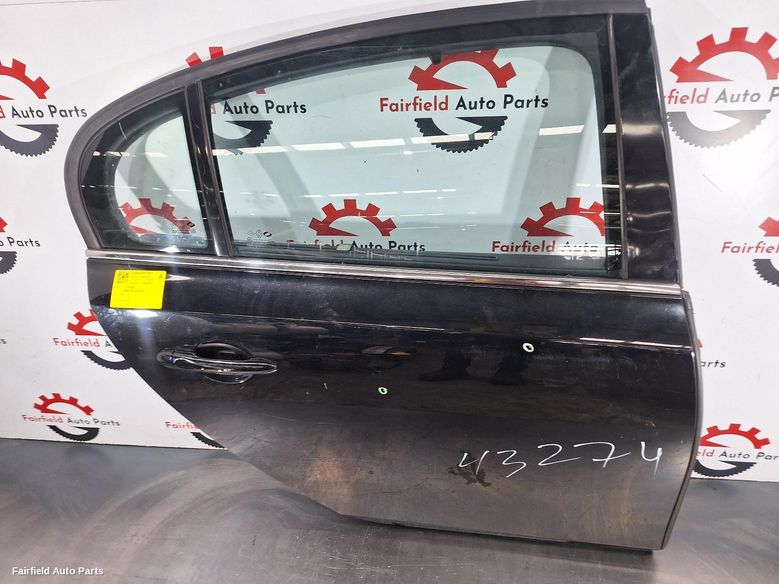 2011-2016 Renault Latitude Right Rear Door Sliding