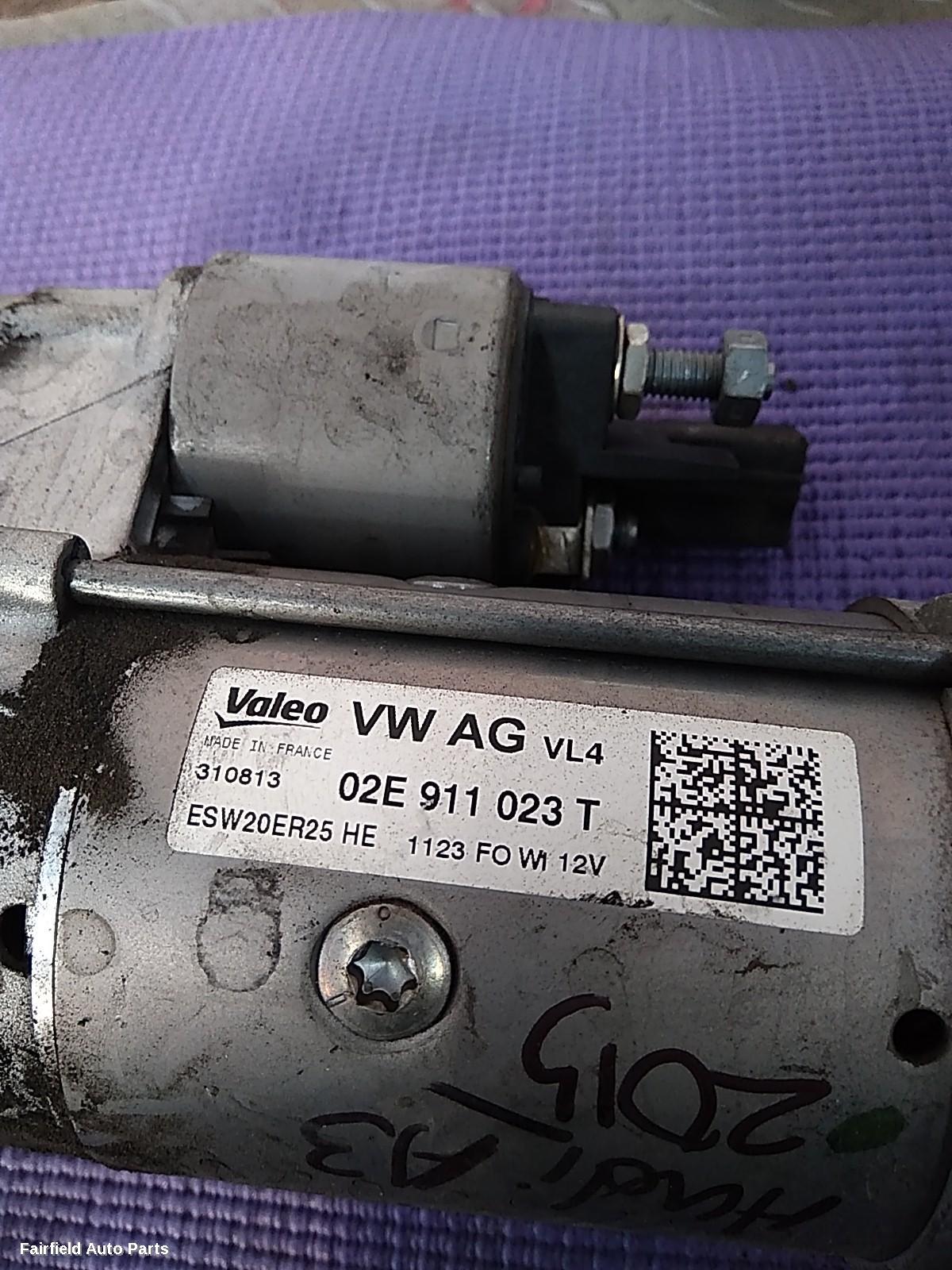 2015 Audi A3 Starter