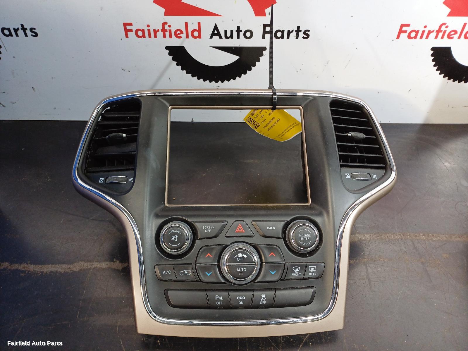 2013-2016 Jeep Grandcherokee Radio Cd Dvd Sat Tv