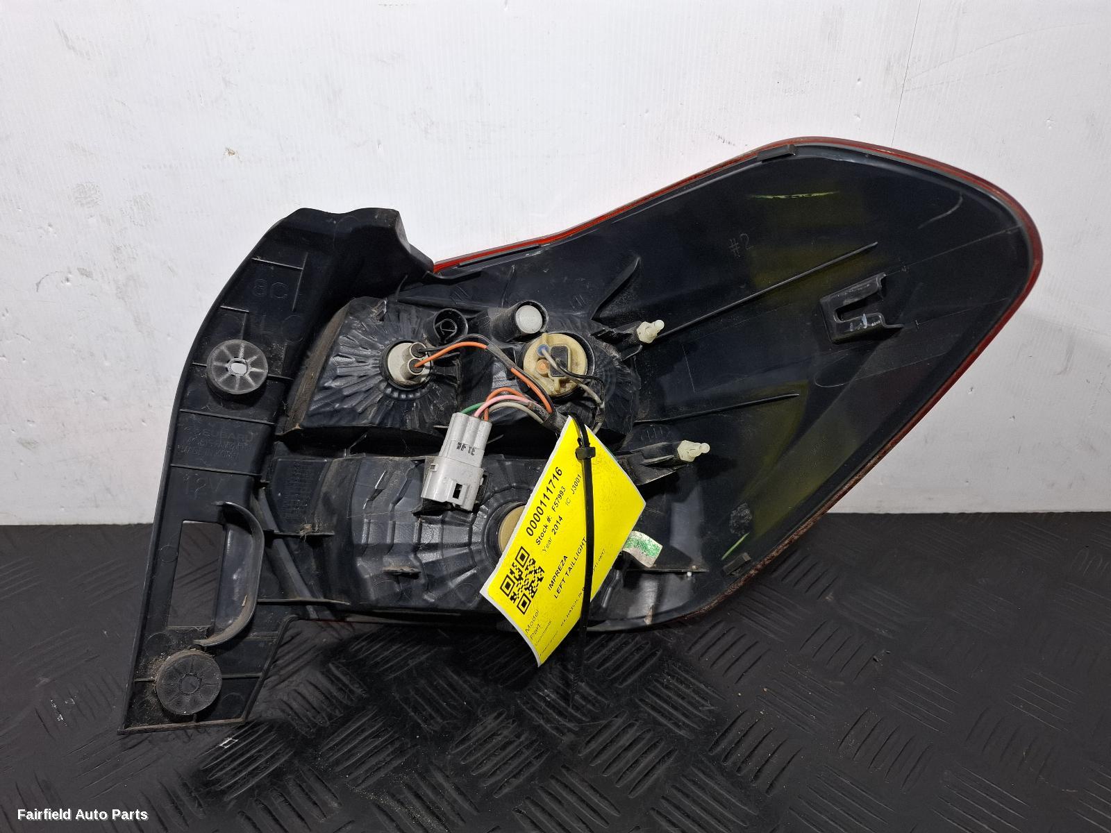 2011-2017 Subaru Impreza Left Taillight