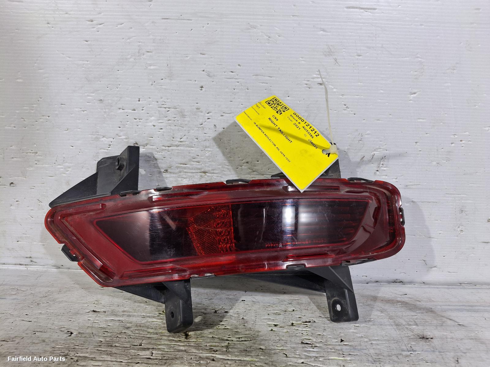 2018-2022 Mazda Cx8 Right Taillight