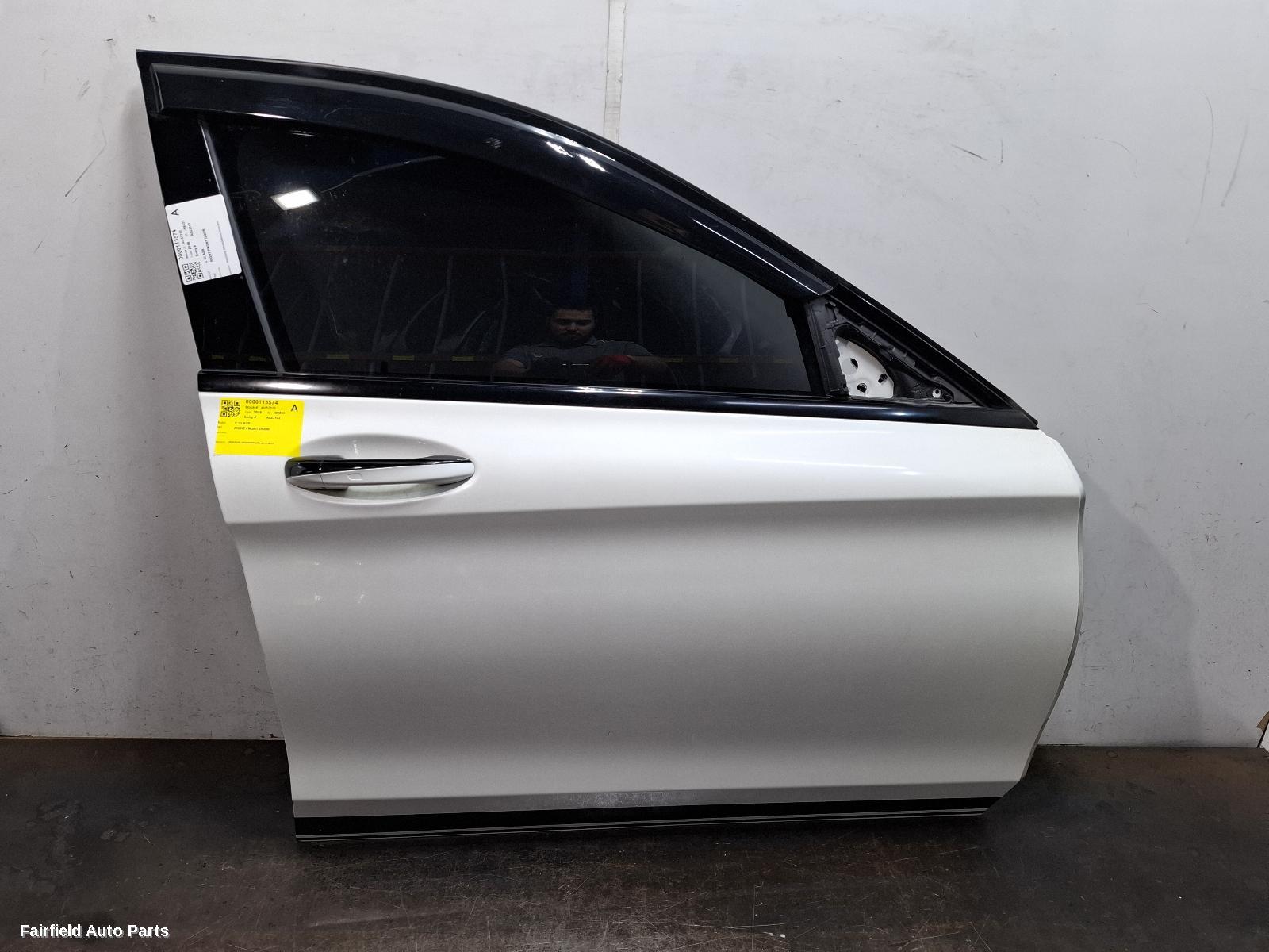 2014-2021 Mercedes C Class Right Front Door