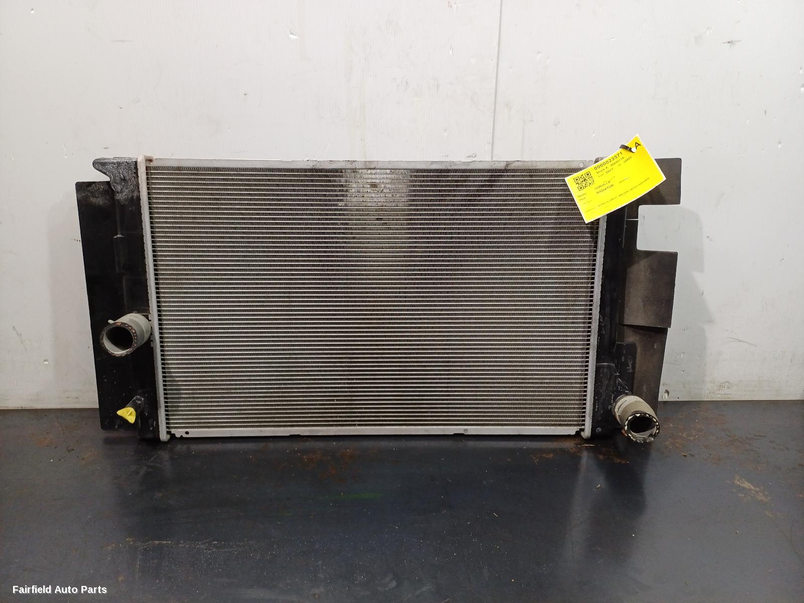 2016-2018 Toyota Corolla Radiator