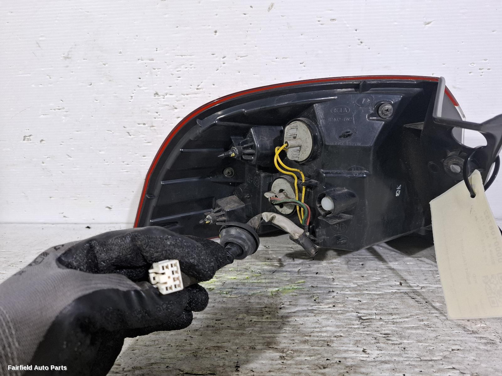 2011-2016 Kia Rio Right Taillight