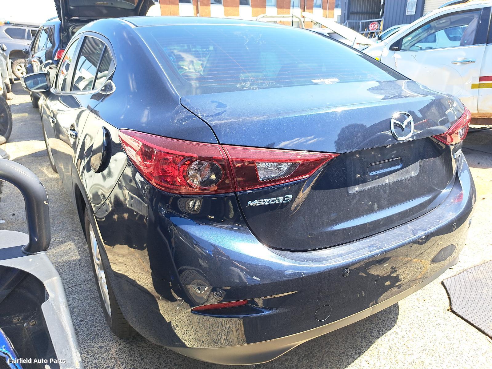 2014 Mazda 3 Left Taillight