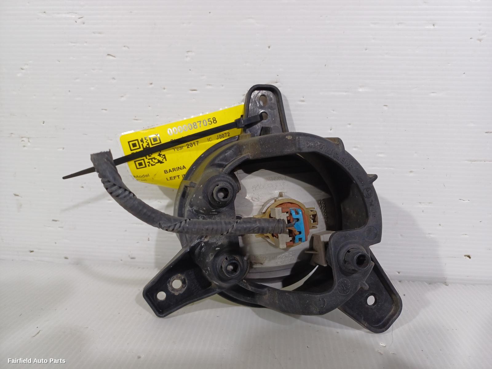 2016-2018 Holden Barina Left Indicator Fog Side