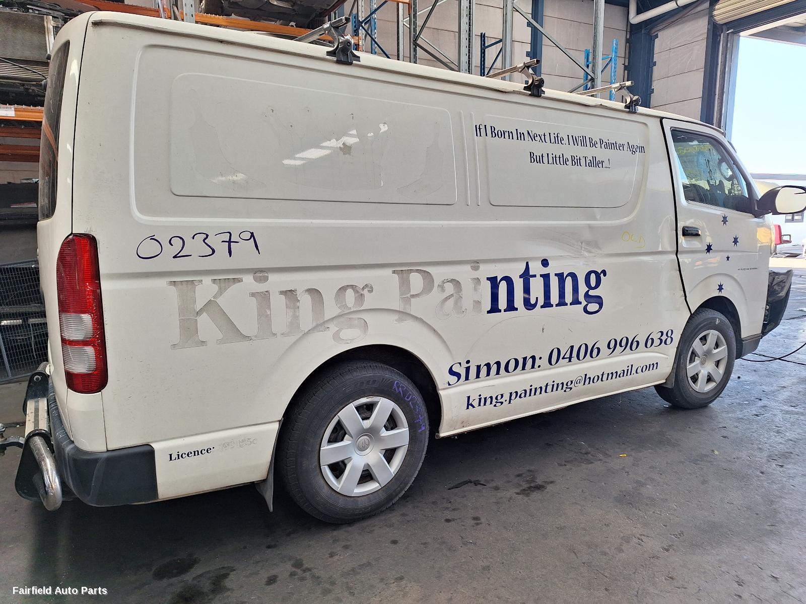2005-2019 Toyota Hiace Sunvisor