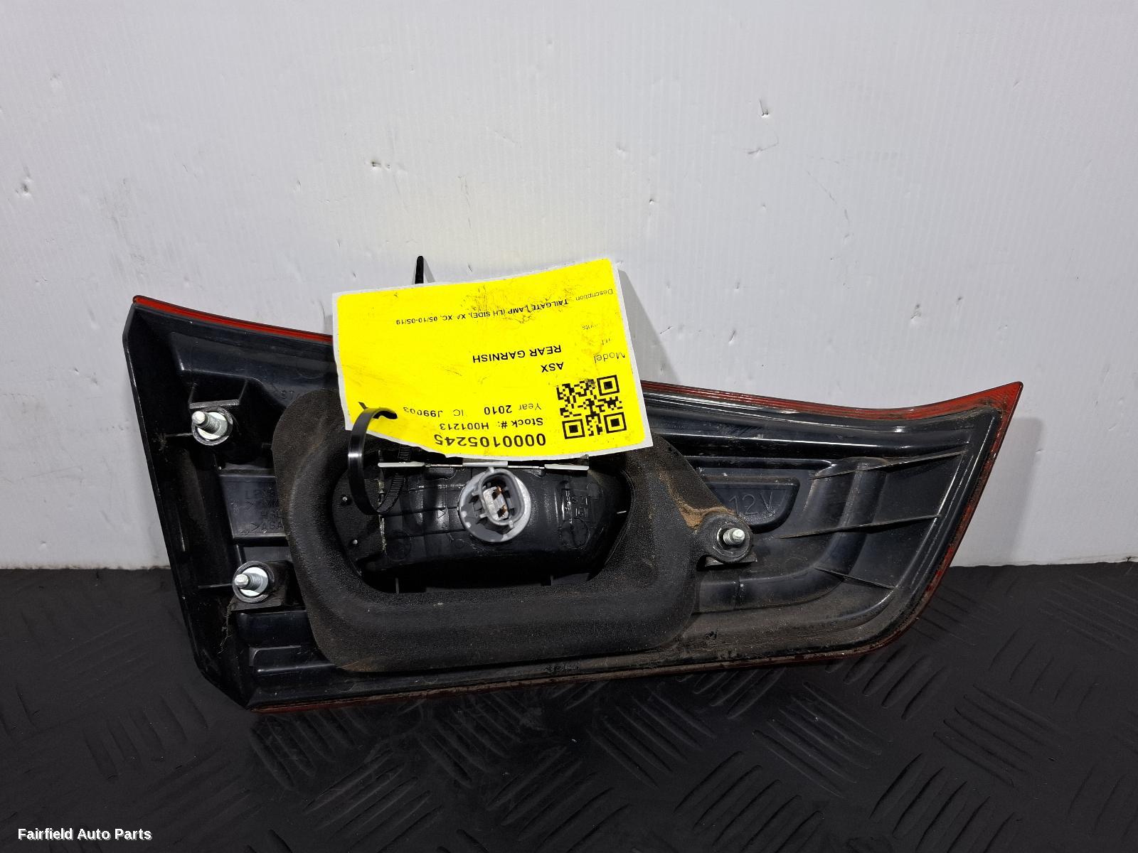 2010-2019 Mitsubishi Asx Rear Garnish