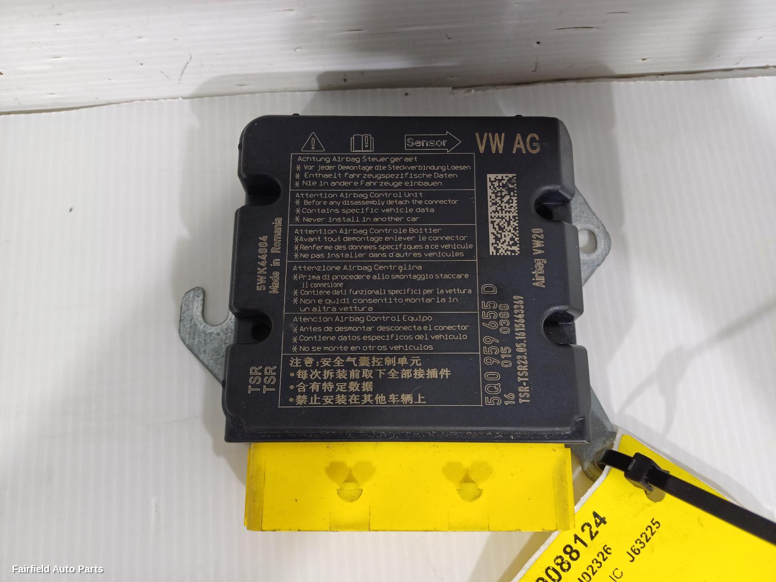 2012-2020 Volkswagen Golf Airbag Module Sensor
