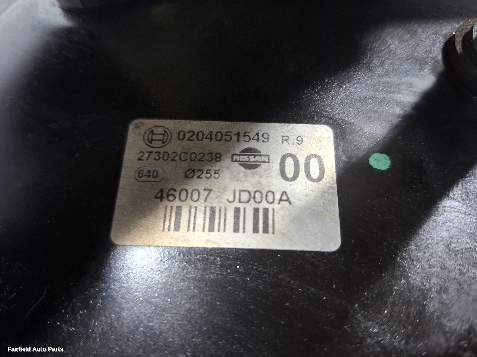 2007-2014 Nissan Dualis Brake Booster