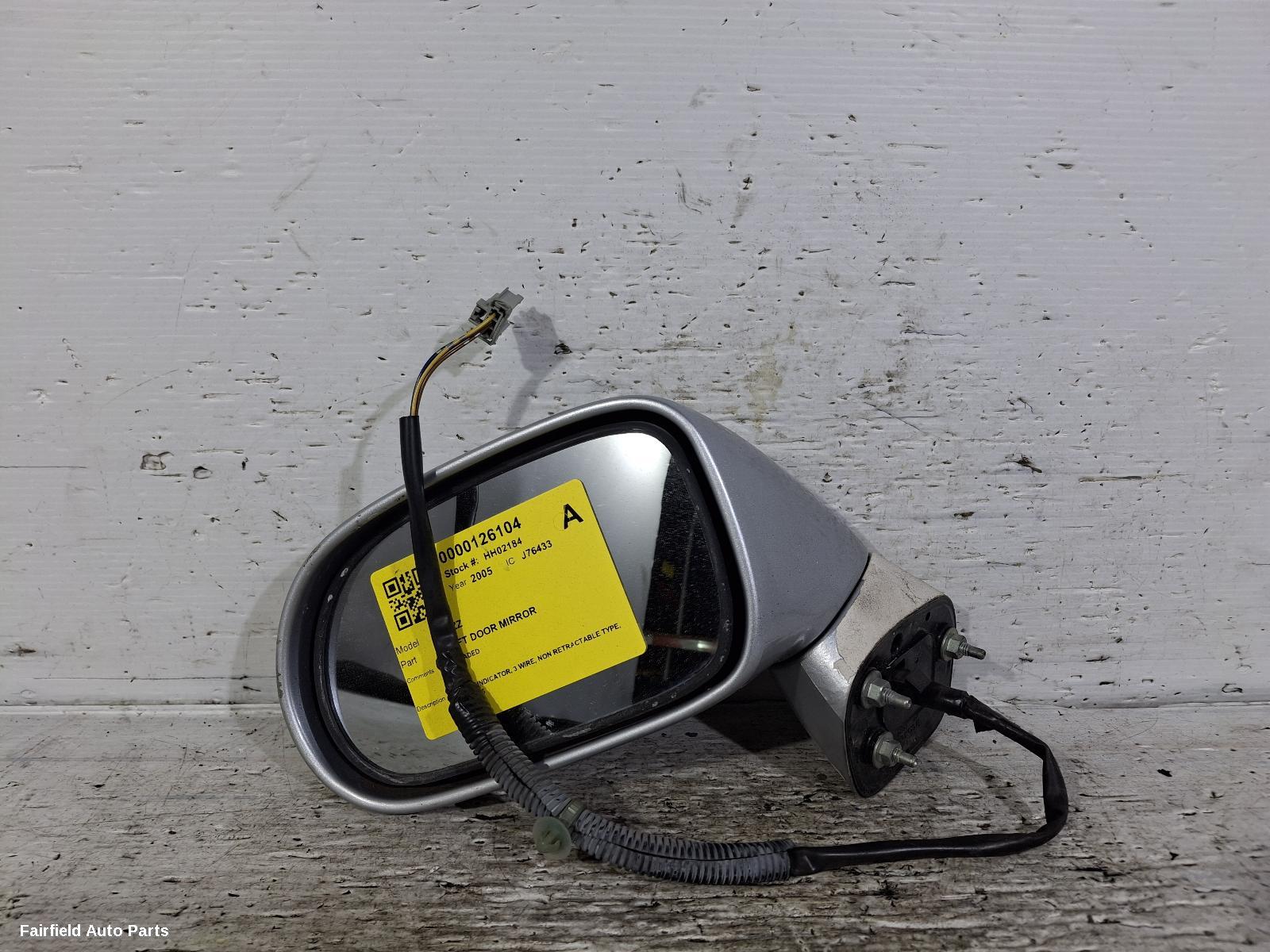 2002-2006 Honda Jazz Left Door Mirror