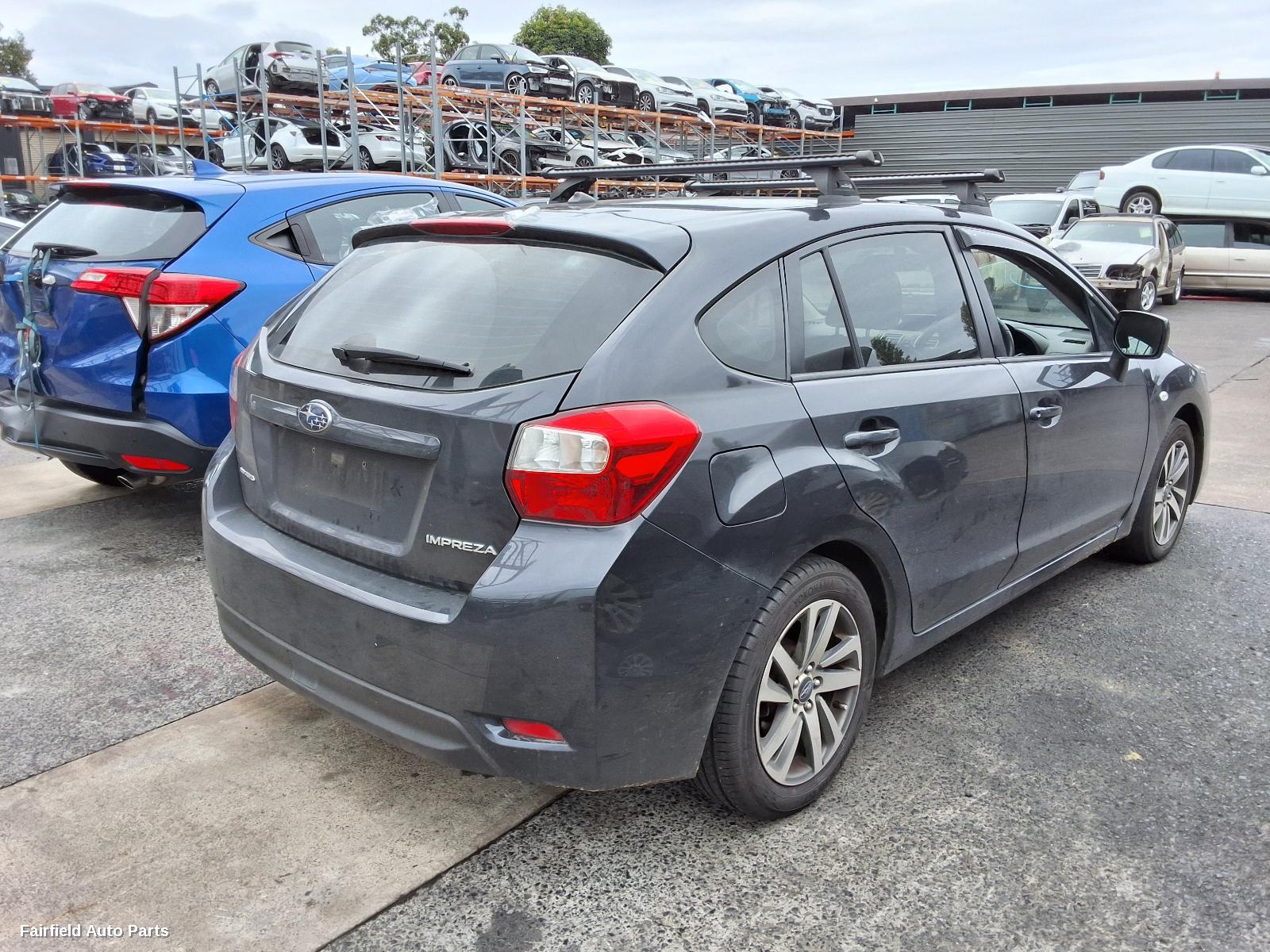 2015 Subaru Impreza F Bar Reinforc Brack