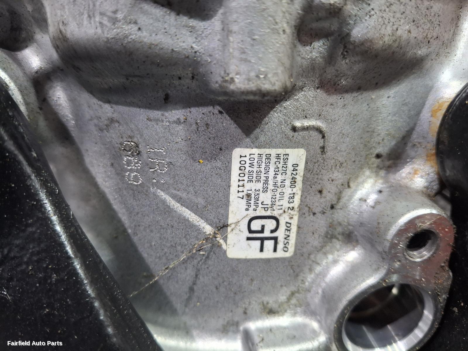 2023-2024 Honda Zrv A C Compressor