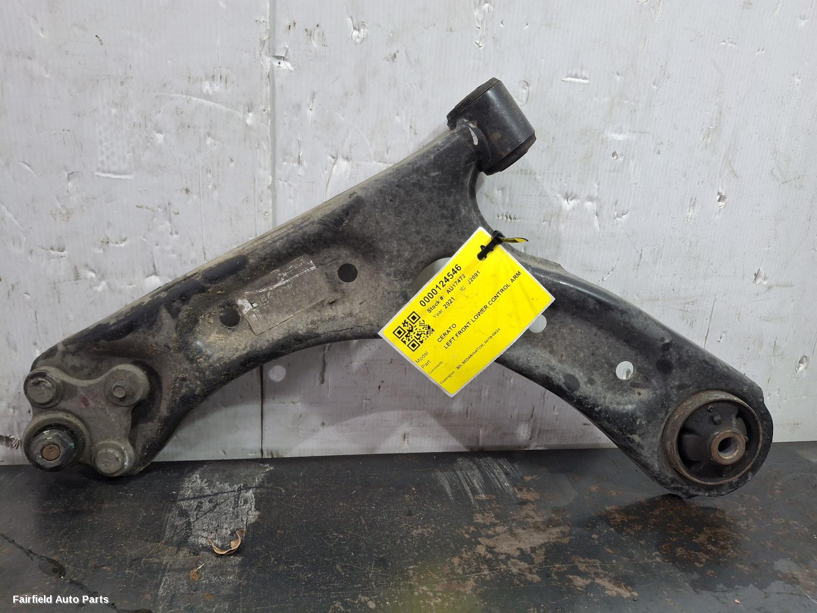 2018-2024 Kia Cerato Left Front Lower Control Arm