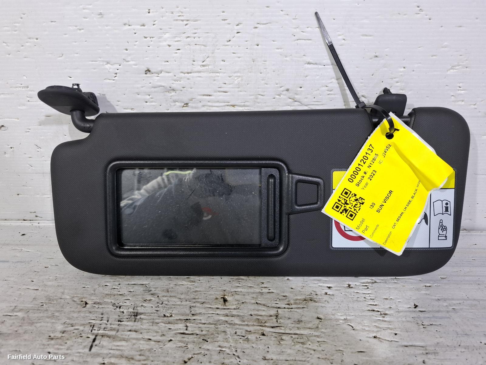 2020-2026 Hyundai I30 Sunvisor