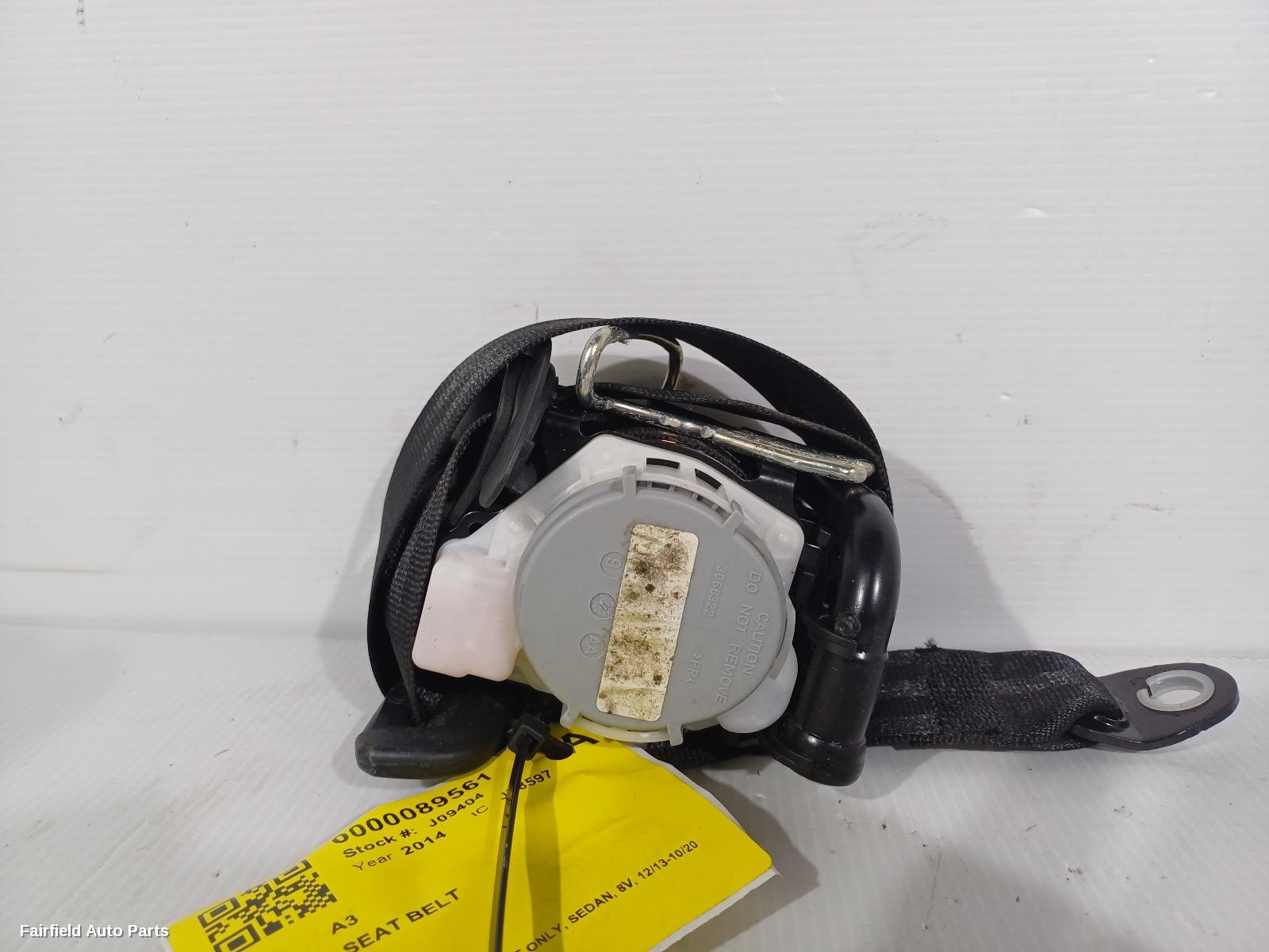 2013-2020 Audi A3 Seatbelt Stalk