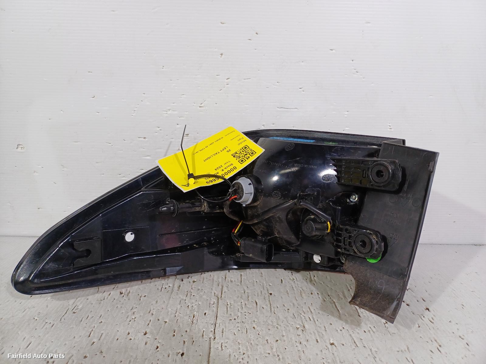 2017-2024 Mg Zs Left Taillight