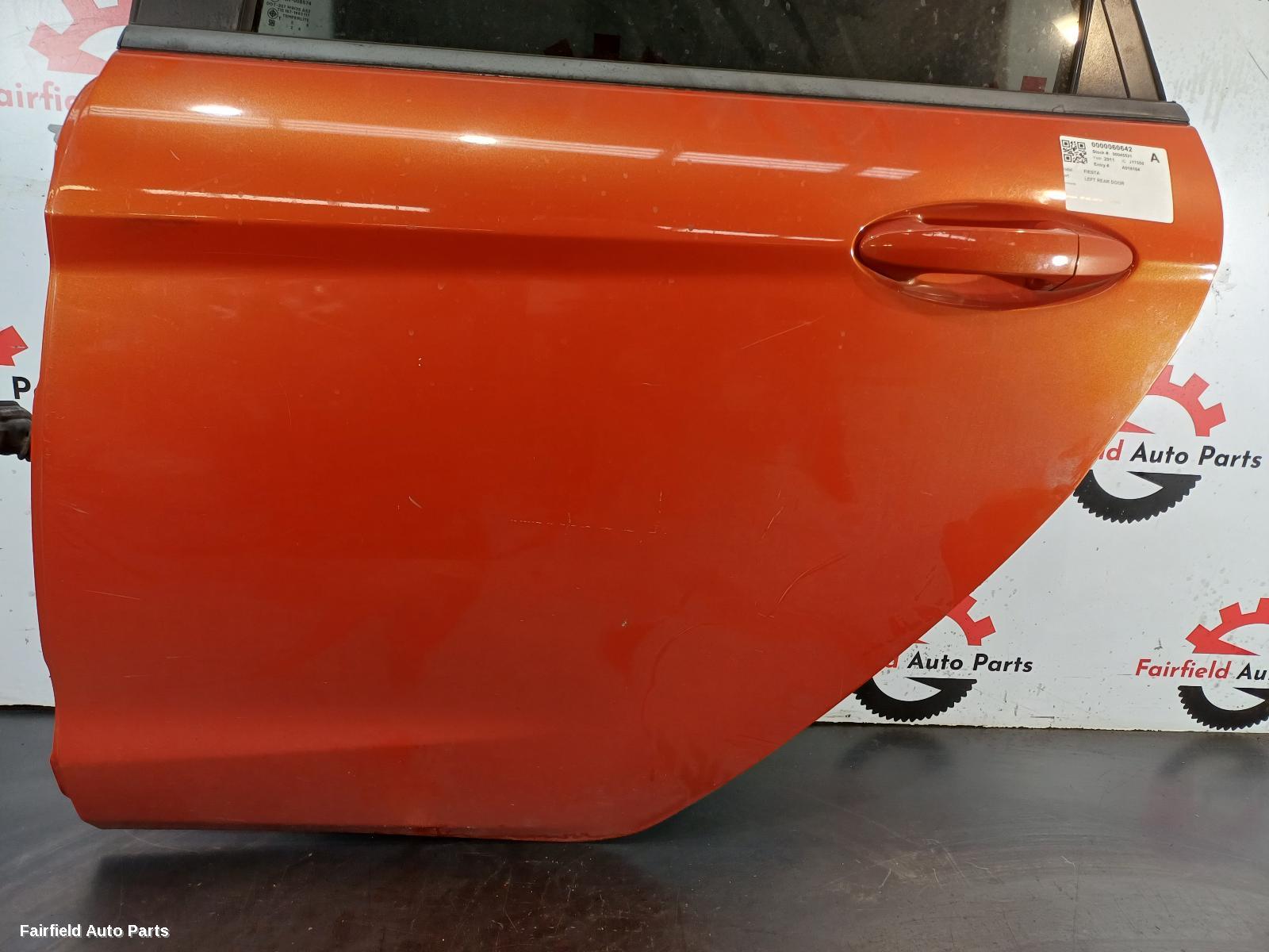 2010-2019 Ford Fiesta Left Rear Door Sliding