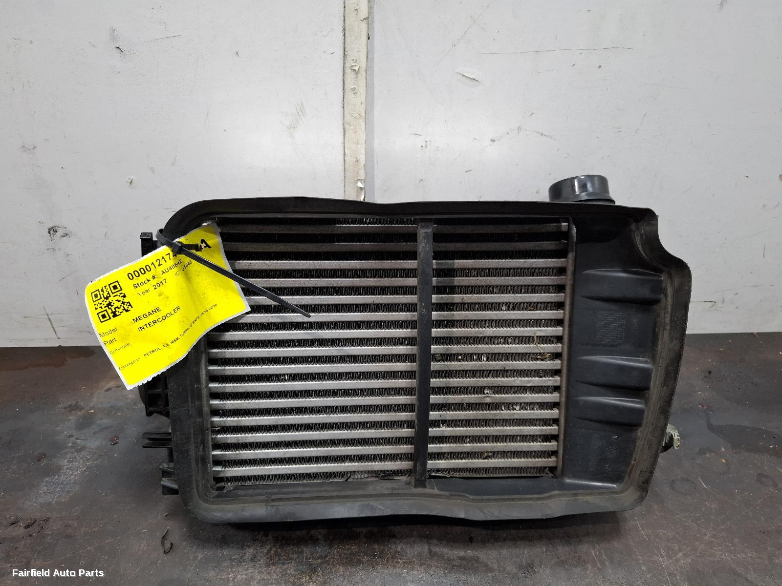2016-2020 Renault Megane Intercooler