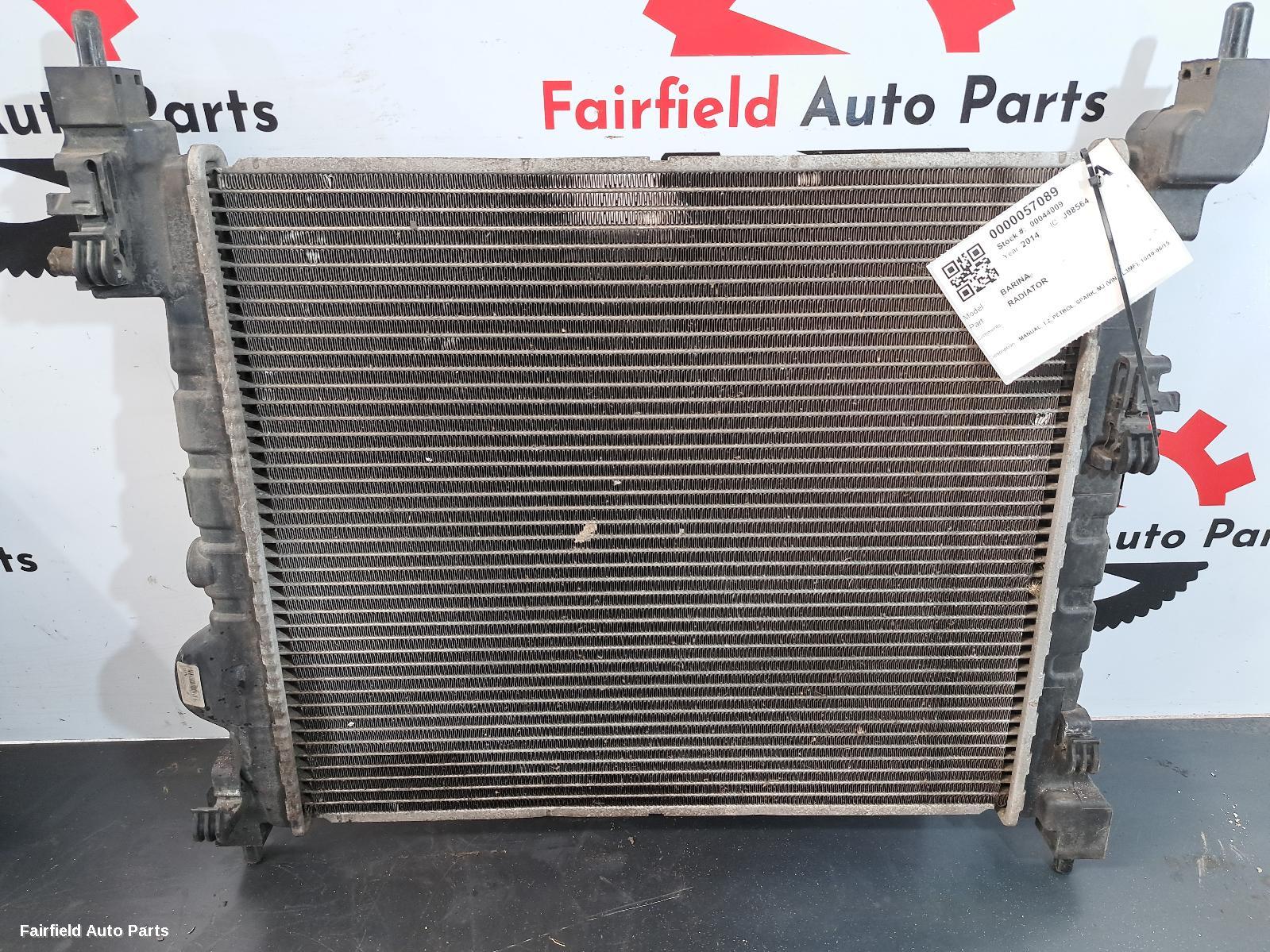 2010-2015 Holden Barina Radiator